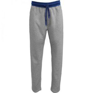 Pennant Contrast Sweat Pants- Unisex-  Pocket in back
